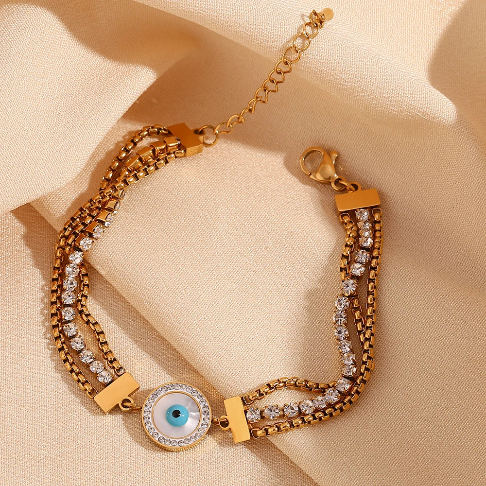Pulseira Dourada Feminina - Yuna Joias
