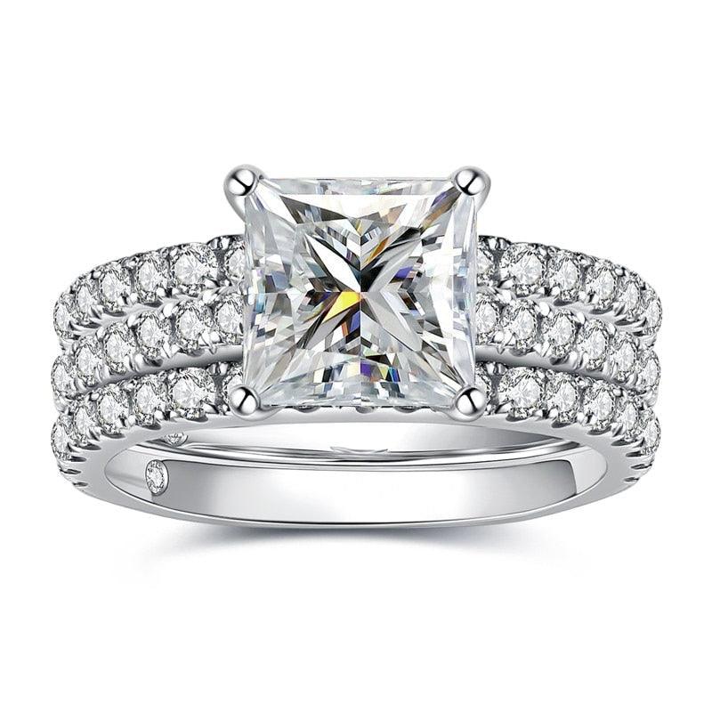 Conjunto Princess Moissanite - Yuna Joias