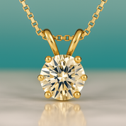 Colar Ponto de Luz em Prata 925 com Ouro 18k - Yuna Joias