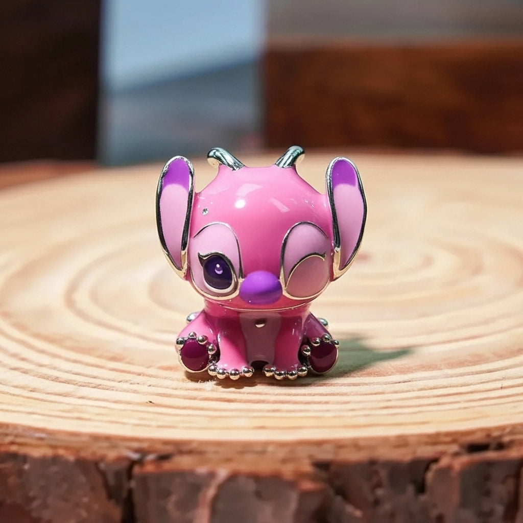 Berloque Angel em Prata 925 - Charm Delicado Compatível com Pulseiras - Yuna Joias