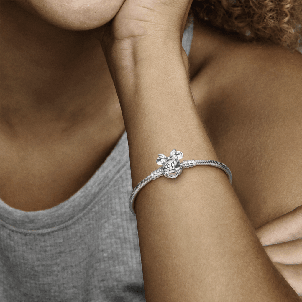 Pulseira Berloque Minnie Disney em Prata 925 – Yuna Joias - Yuna Joias