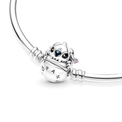Pulseiras Berloque Stitch Biting em Prata 925 - Yuna Joias - Yuna Joias