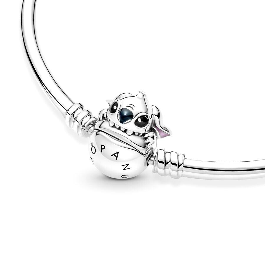 Pulseiras Berloque Stitch Biting em Prata 925 - Yuna Joias - Yuna Joias