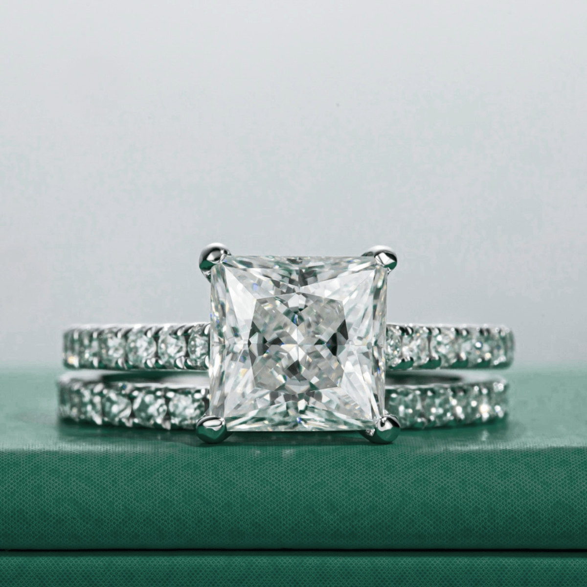 Conjunto Princess Moissanite - Yuna Joias