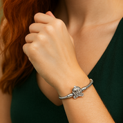 Pulseira Berloque Carruagem Cinderela em Prata 925 – Yuna Joias - Yuna Joias