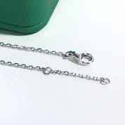 Pulseira com Moissanite em Prata 925 Formato de Coração - Yuna Joias - Yuna Joias