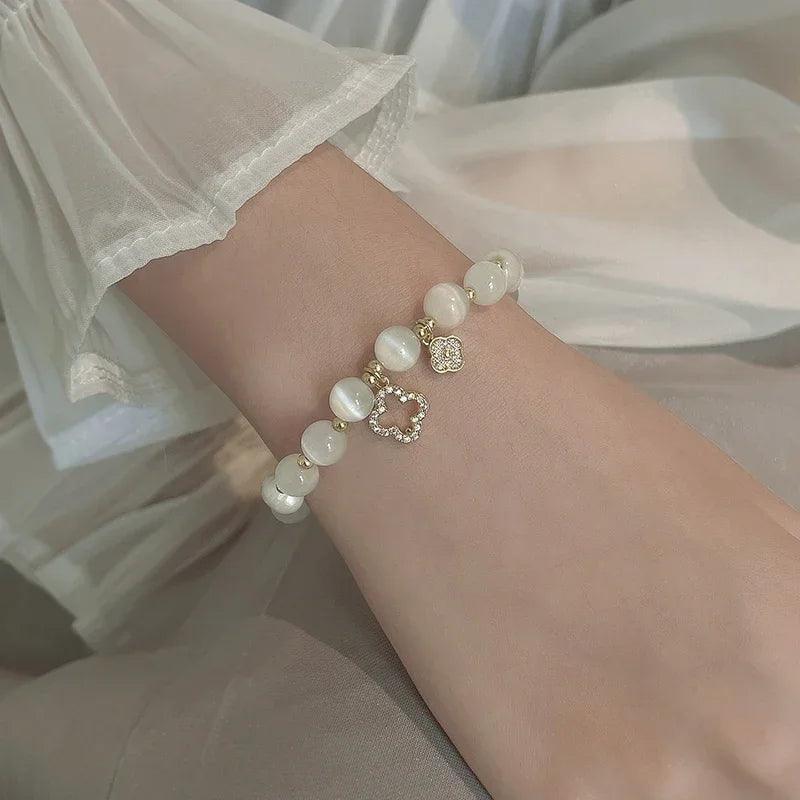 Pulseira de Pérola Natural com Elegância e Sofisticação - Yuna Joias