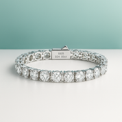 Pulseira Riviera Prata 925 Moissanites - Yuna Joias - Yuna Joias