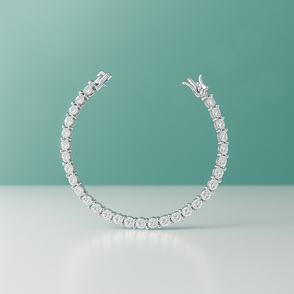 Pulseira Riviera Prata 925 Zircônia - Yuna Joias - Yuna Joias