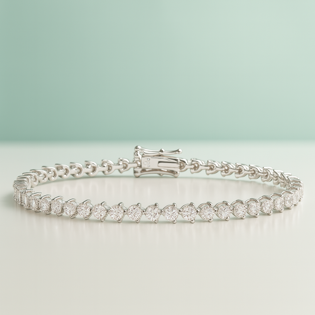 Pulseira Riviera Prata 925 Zircônia - Yuna Joias - Yuna Joias